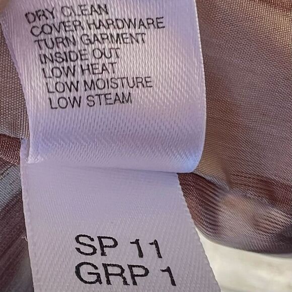 St. John Animal Printed Taffeta Windbreaker Jacket Praline Multi Women’s P - Picture 14 of 16